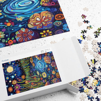 Whimsical Pond Jigsaw Puzzle