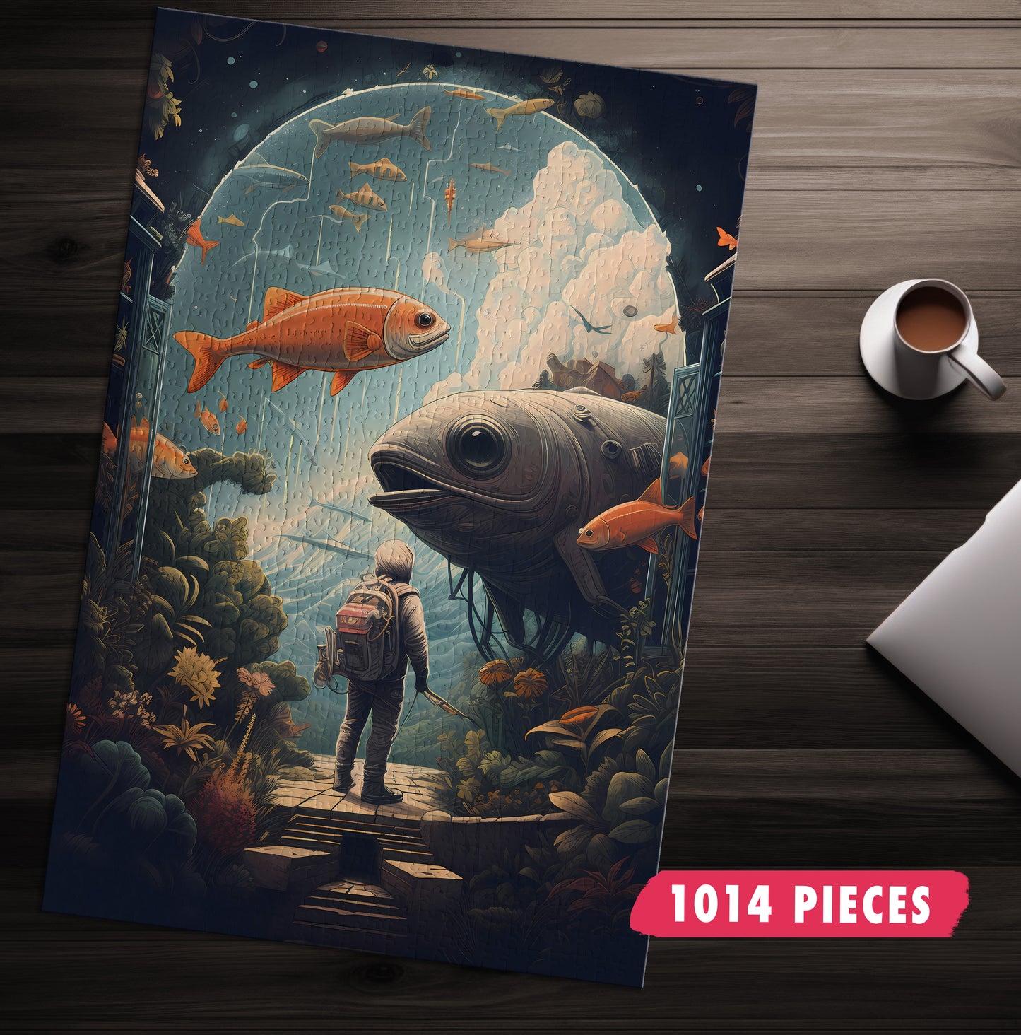 Galactic Aquarium Jigsaw Puzzle