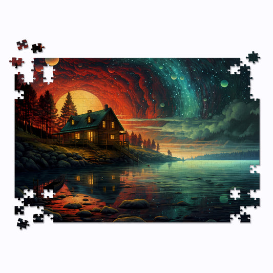 Galaxy Lake Jigsaw Puzzle