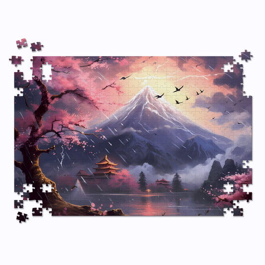 Lightning Mountain Jigsaw Puzzle