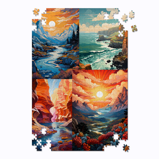 Landscape Mashup Jigsaw Puzzle