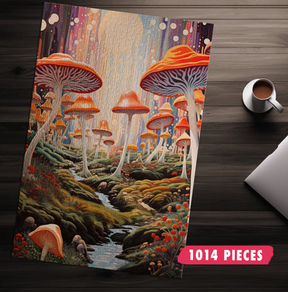 Mushroom Planet Jigsaw Puzzle