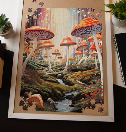 Mushroom Planet Jigsaw Puzzle