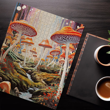 Mushroom Planet Jigsaw Puzzle