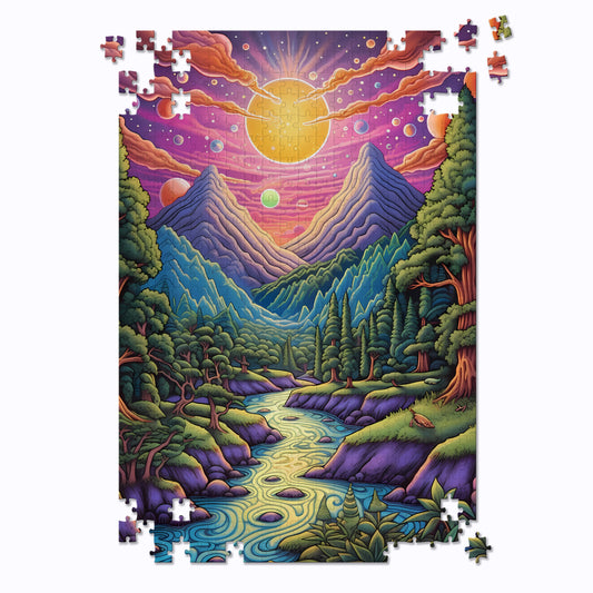 Cosmic Valley Jigsaw Puzzle