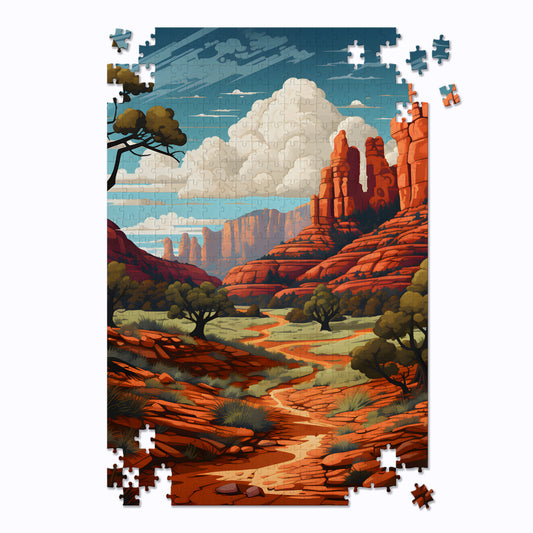 Red Rocks Jigsaw Puzzle