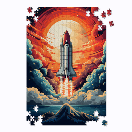 Rocket Launch Jigsaw Puzzle