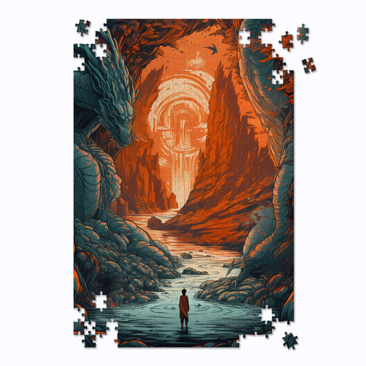 Dragon Cavern Jigsaw Puzzle