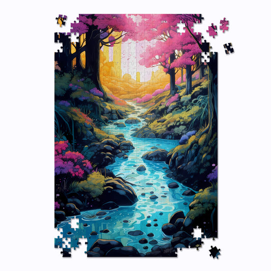 Forest River Jigsaw Puzzle