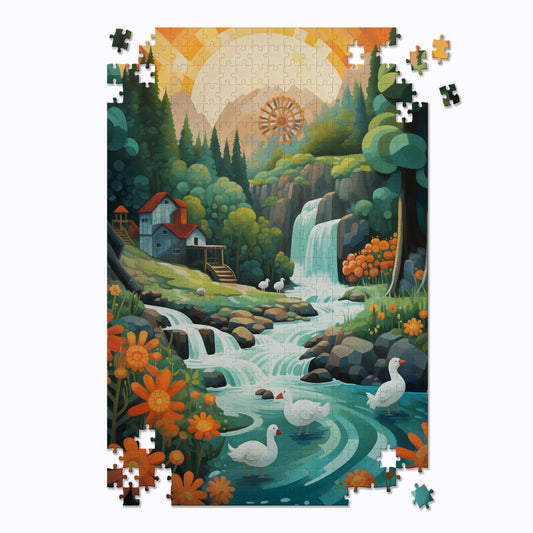 Lush Landscape Jigsaw Puzzle