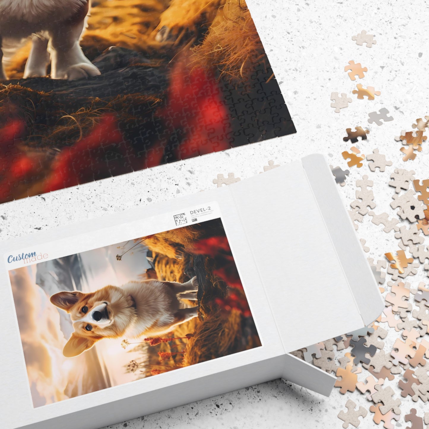 Adorable Adventure Corgi Jigsaw Puzzle